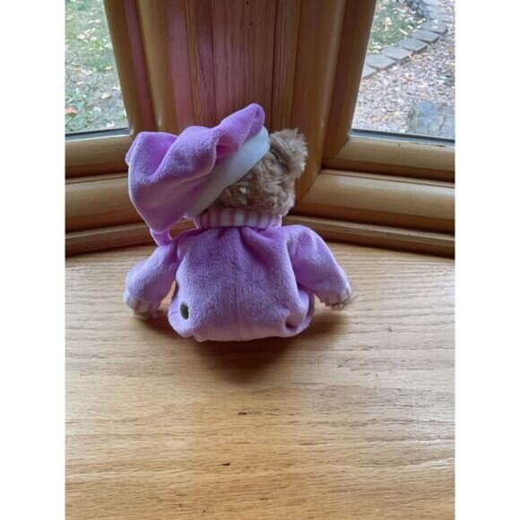 FAO Schwarz Plush Pajama Day Bears Monday Thursday Friday & Sunday 10" Set Of 4 - Picture 6 of 9